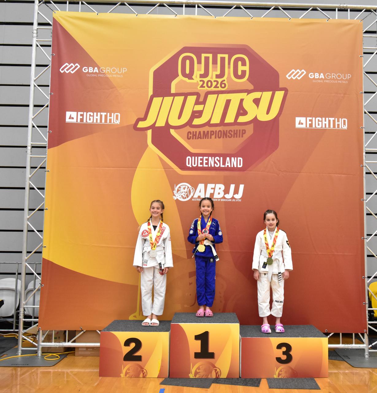 Podium ceremony - QJJJC 2026